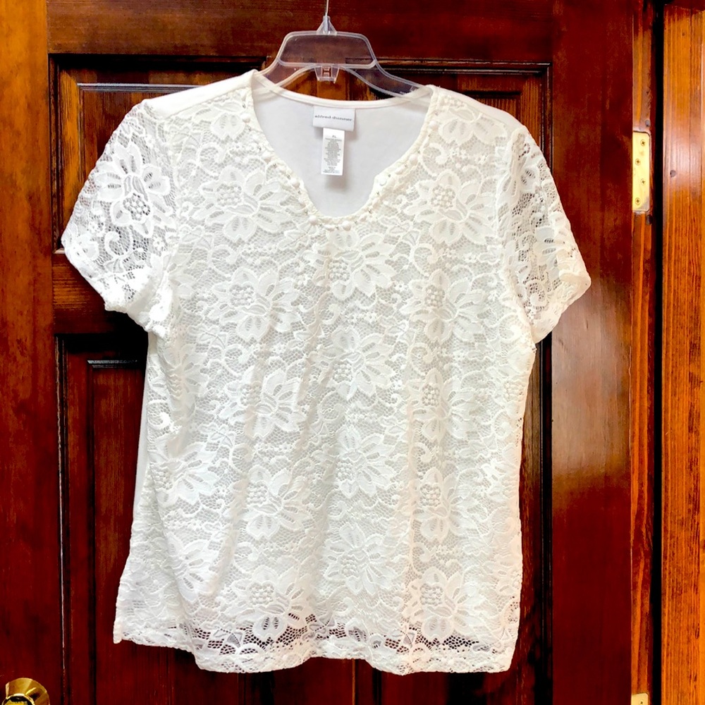 Alfred Dunner lace top